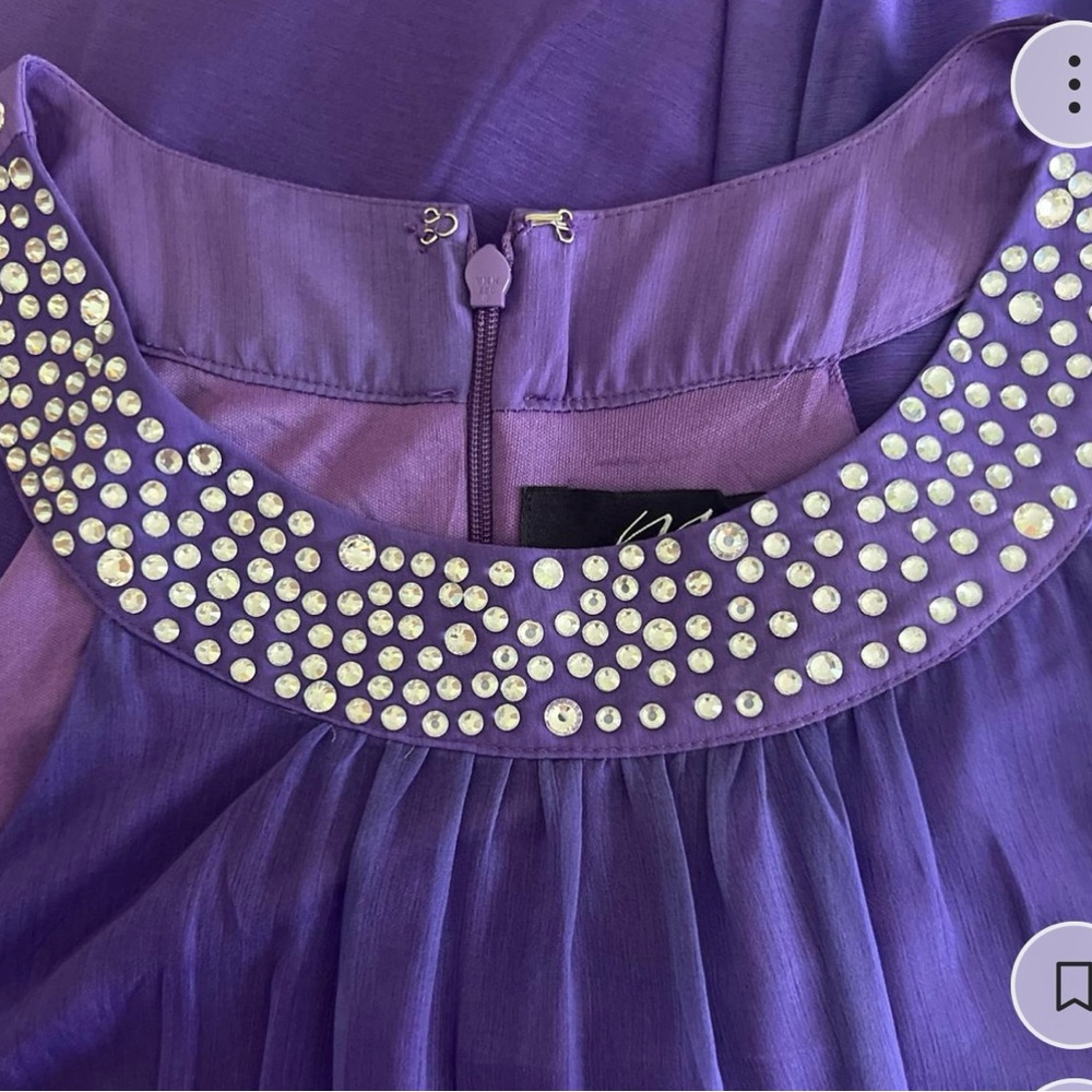 Midnight Velvet Purple Garment - Picture 6 of 7
